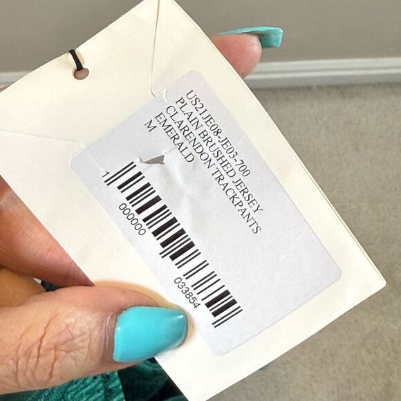 NWT Wales Bonner Rare Crochet Striped Green Top & Bottom Track Suit Men’s M - Picture 15 of 16